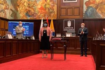 Toma de posesión de Gloria Cabrera como consejera/TA.